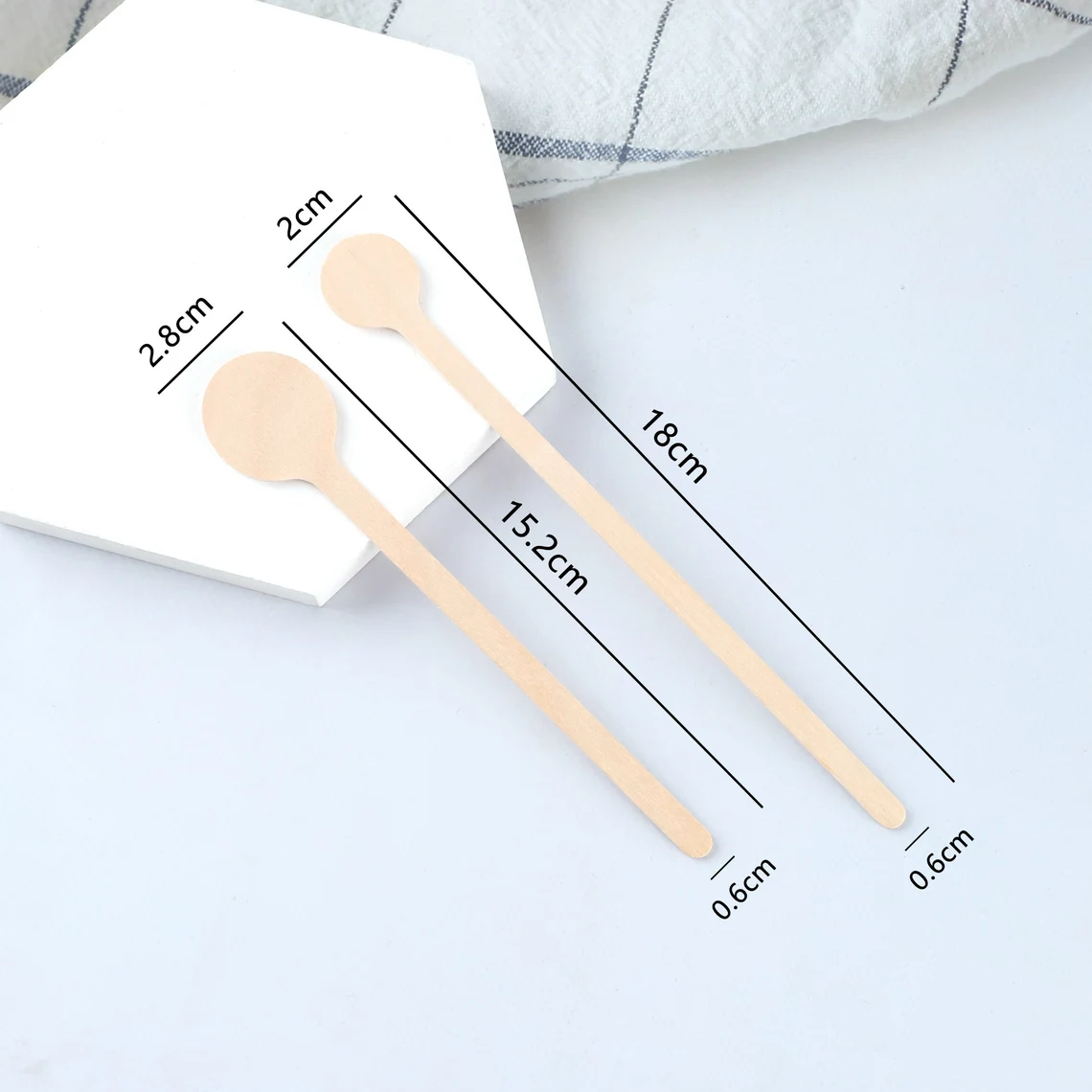 100-500 PCS Personalized Wooden Drink Stirrers, Custom Disposable Coffee Stir Sticks with Round Ends, Engraved Design Stirrers