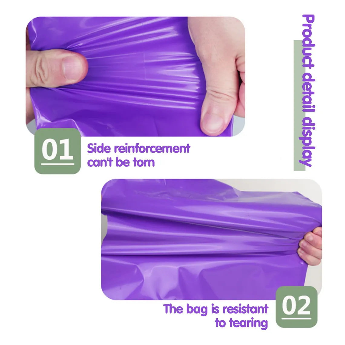 Customized 100pcs Waterproof Polyethylene Merchandise Bags,For Shopping ,Clothing Packing , Gift Packing ,With Premium Quality