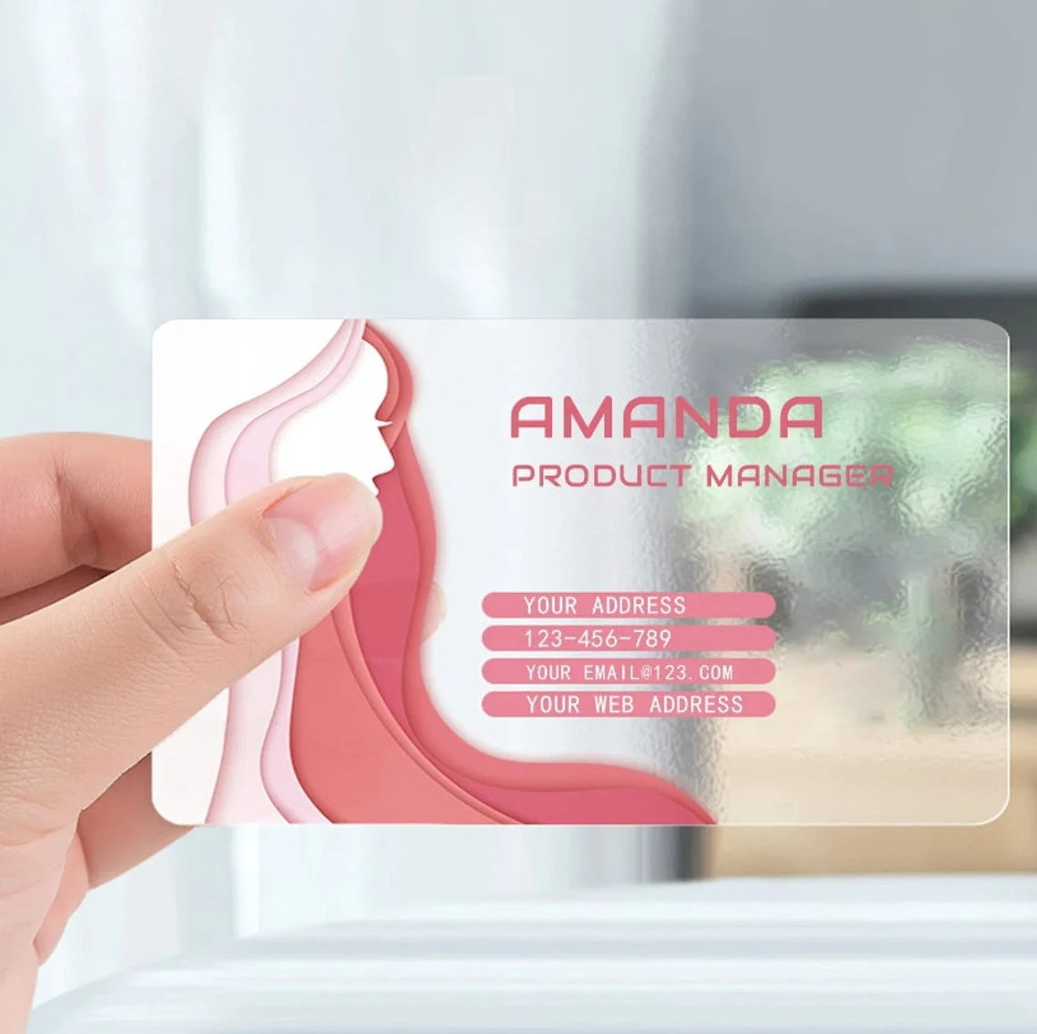50-500pcs Custom Premium Business Cards,Personalized Printed Business Cards Double Sided,Editable Business Card Template,Modern Business Card Design