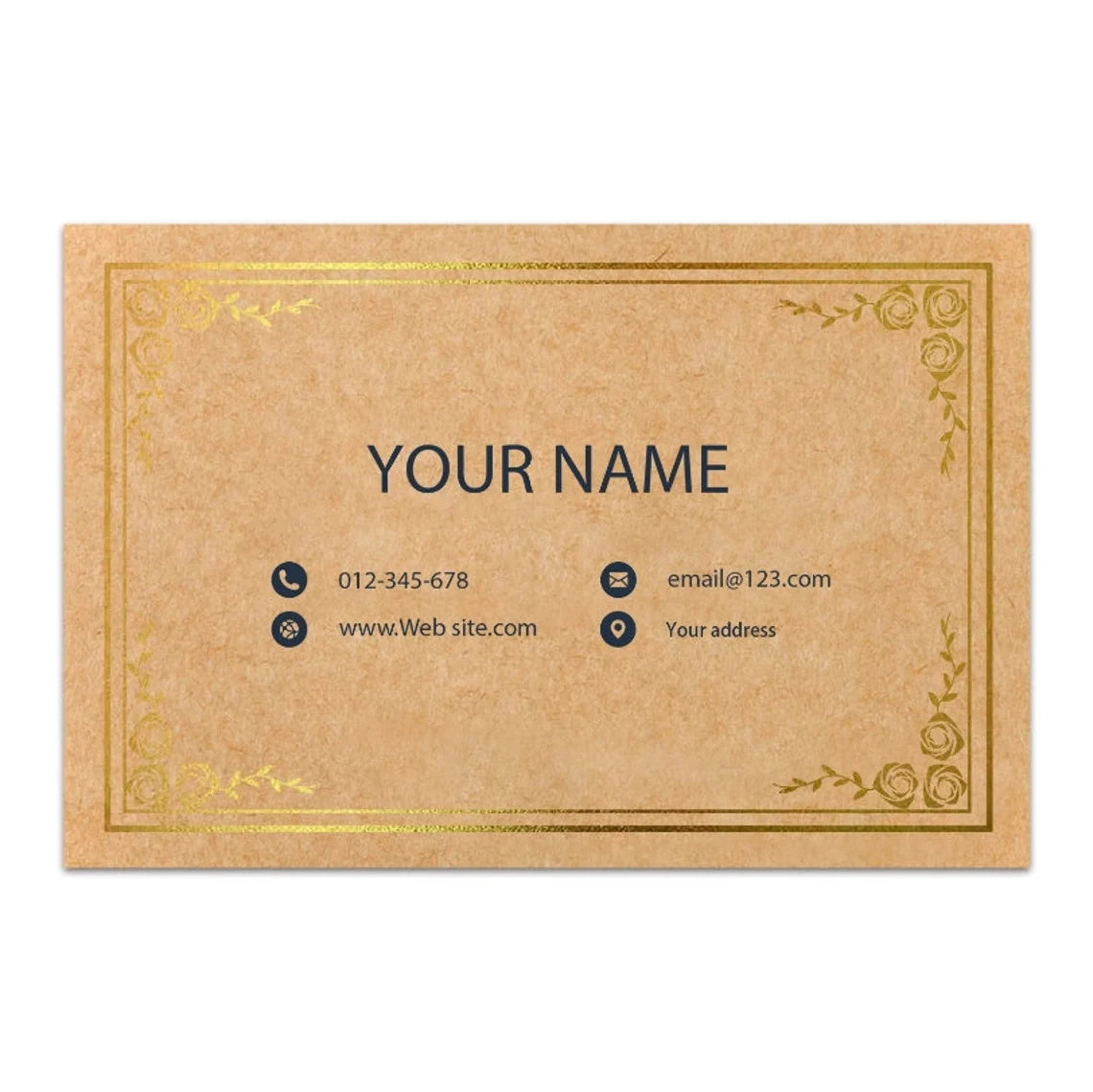 50-500pcs Custom Premium Business Cards,Personalized Printed Business Cards Double Sided,Editable Business Card Template,Modern Business Card Design