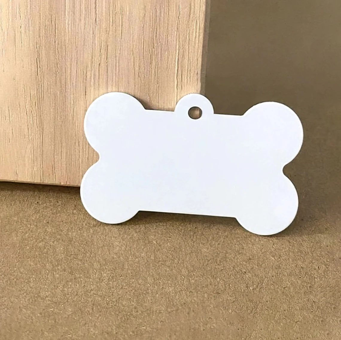 50-200pcs Personalized Dog Bone Die Cuts Hang Tags (Thickness 300 GSM) Gift/ Price/ Swing Tags, Bone Tag， Dog Tag Paper Shape Tags with Your Logo/Text