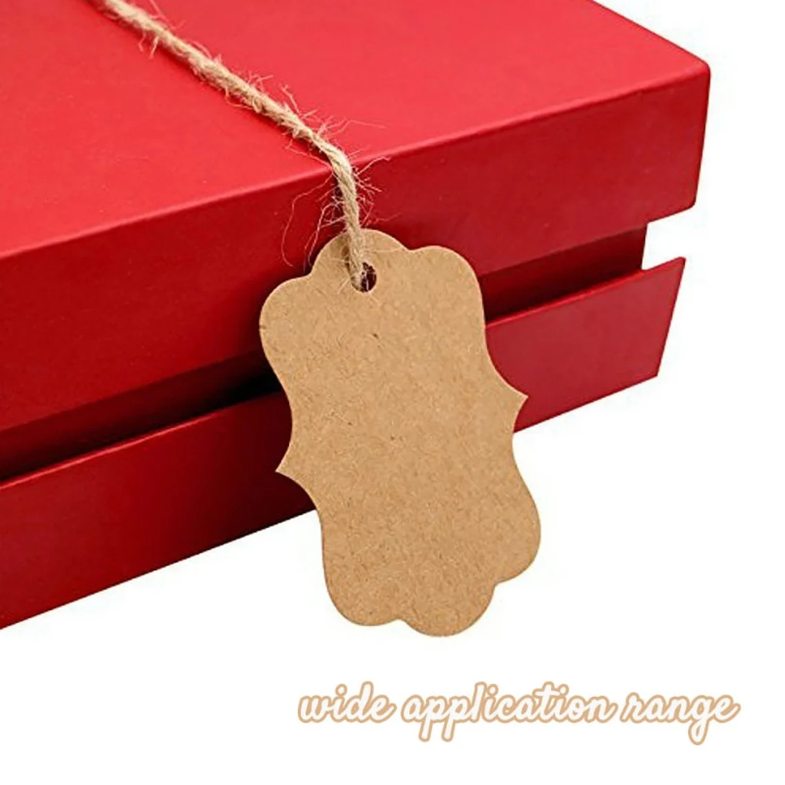 50-200pcs Custom Irregular Vintage Style Hang Tags, Unique Style Labels (Thickness 300 GSM) 6cm×4.1cm Tags, Product/Business/Gift Tags with logo/text