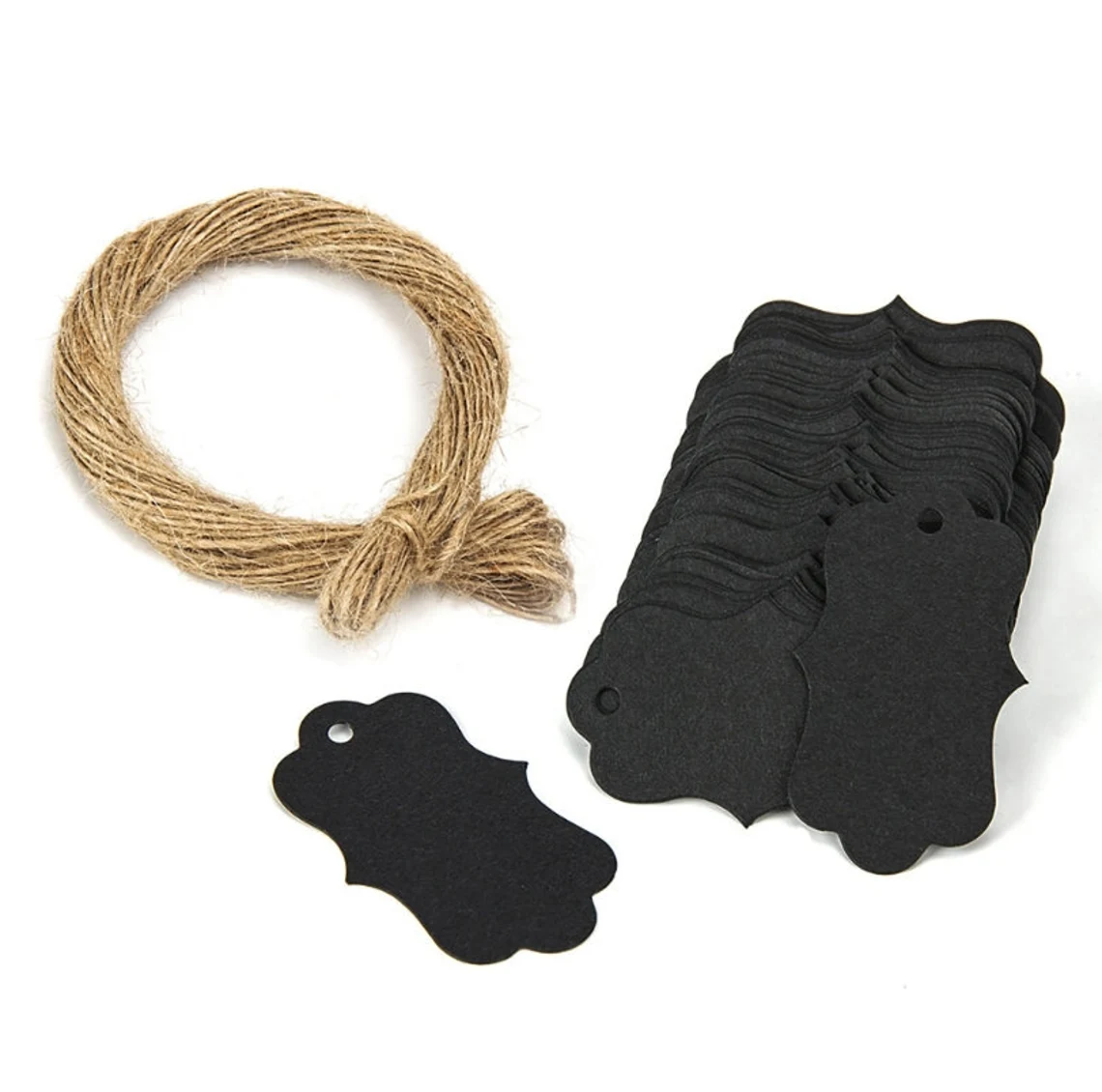 50-200pcs Custom Irregular Vintage Style Hang Tags, Unique Style Labels (Thickness 300 GSM) 6cm×4.1cm Tags, Product/Business/Gift Tags with logo/text