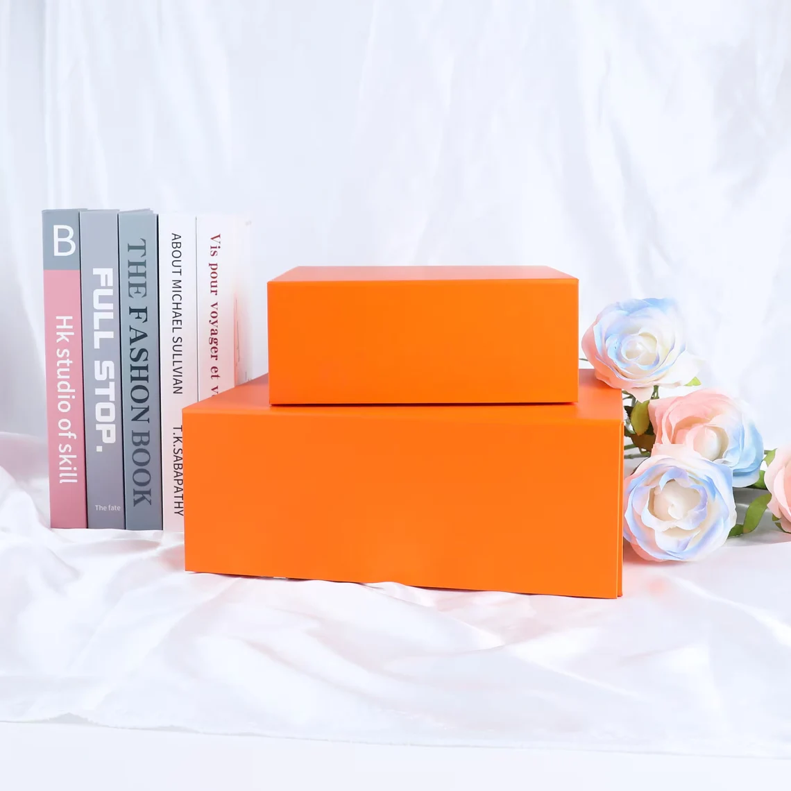 2pcs Custom Name/logo Gift Box, Personalized Text Gift Box,Happy Birthday Gift Box,Magnet Closure Box,Bridesmaid Gift Box,Empty Box for Gift