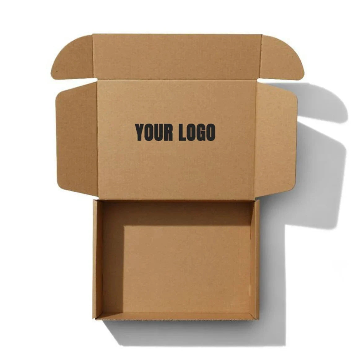 Personalized 5pcs Kraft Mailer Cardboard Shipping Boxes, Custom Mailer Box for Business/Baby Shower/Bridesmaid, Fast Shipping, Eco-Friendly