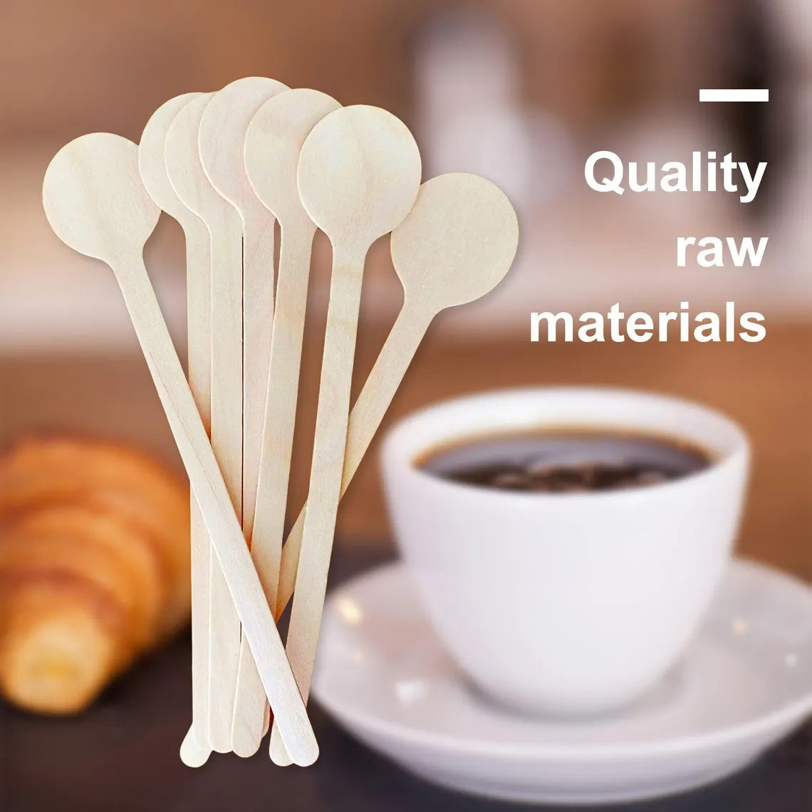 100pcs Personalized Wood Coffee Sirs For Wedding /Party /Coffee Shop ,Beach Vibes Cocktail Sticks